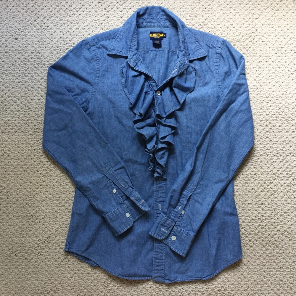 Ralph Lauren Rugby chambray button down